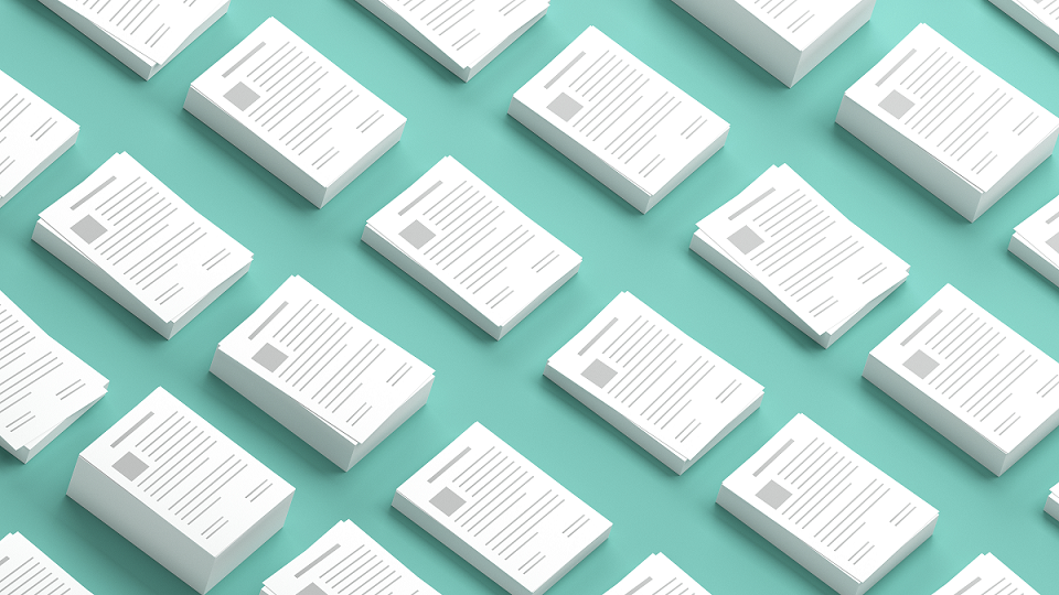 Avtalsguiden - pappershögar