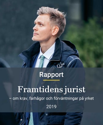 Bild framsida rapport Framtidens jurist v4
