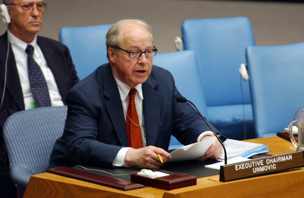 Hans B meddelar säkerhetsrådet