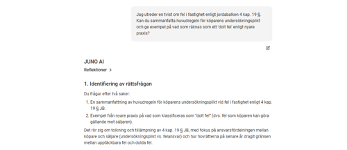 Så ställer du rätt frågor till JUNO AI