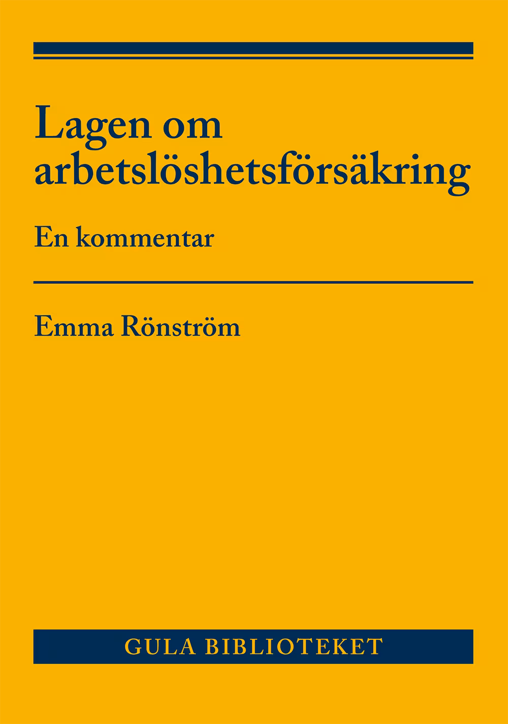 Lagen om arbetslöshetsförsäkring