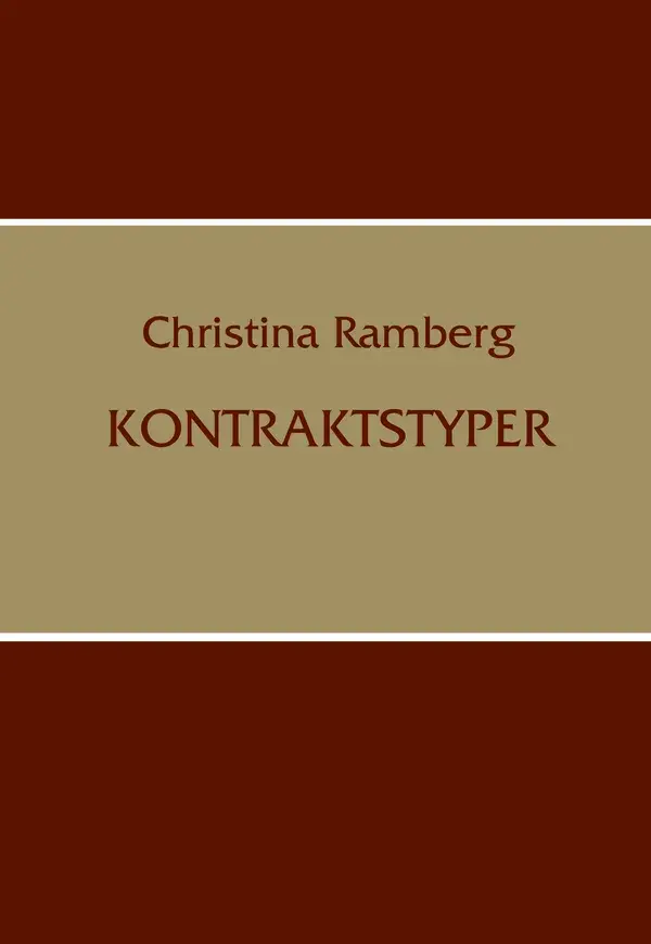 kontraktstyper