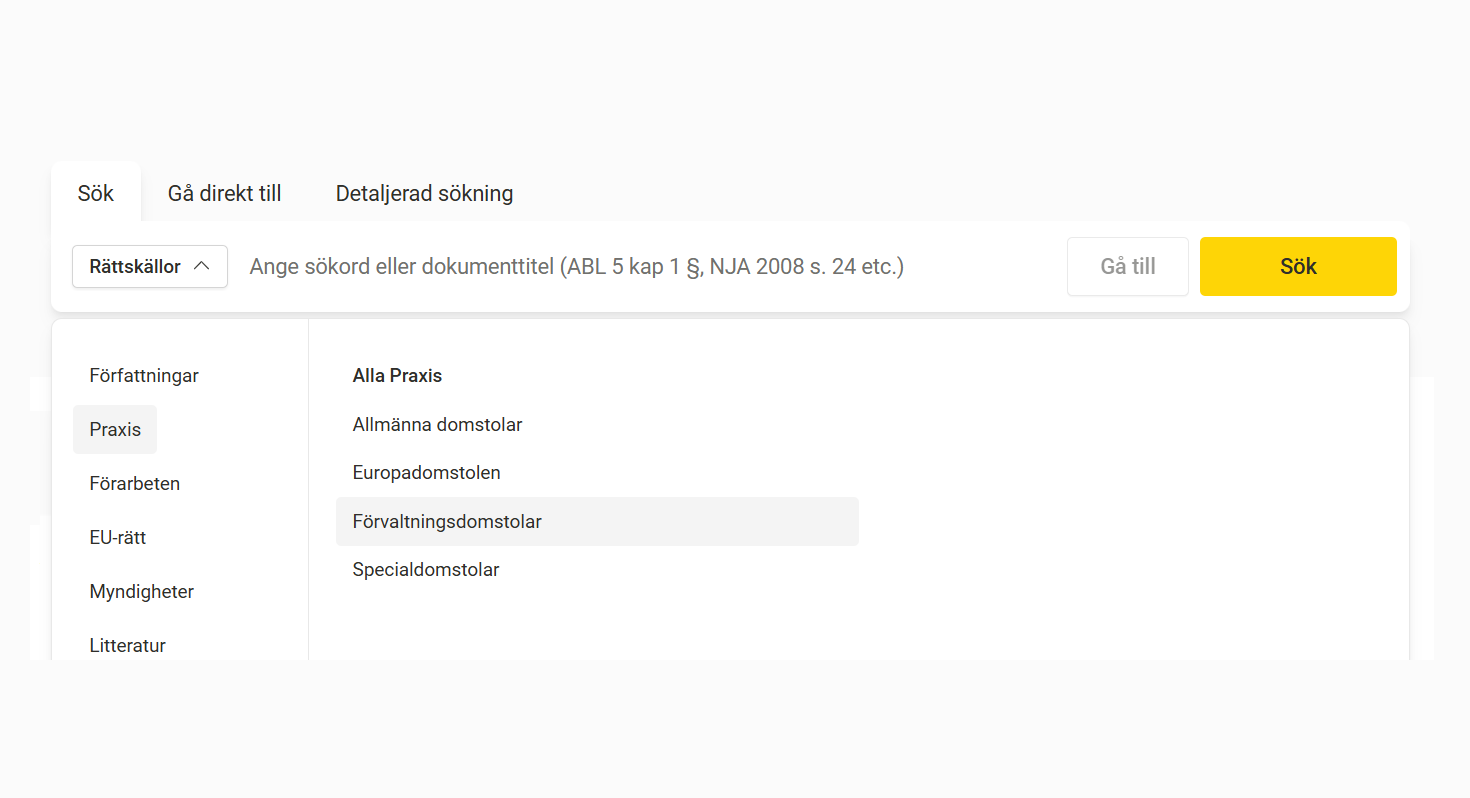 Så hittar du rättsfall i JUNO